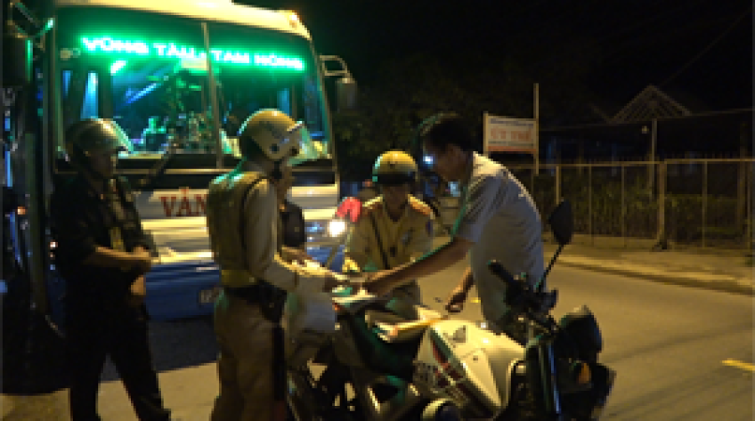 Đồng Tháp: Tạm giữ hơn 200 xe mô tô trong 4 ngày nghỉ Tết Dương lịch