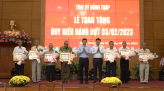 Lãnh đạo tỉnh gặp gỡ đầu năm với lực lượng công an Đồng Tháp