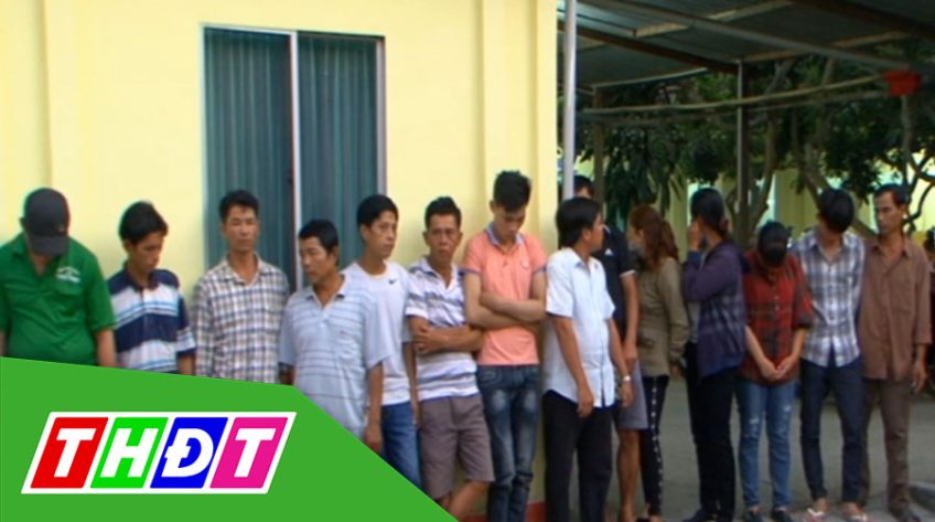 Công an Đồng Tháp triệt phá tụ điểm đá gà ăn tiền