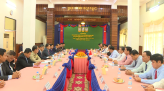 Đoàn tỉnh Đồng Tháp kết thúc chuyến công tác tại Campuchia