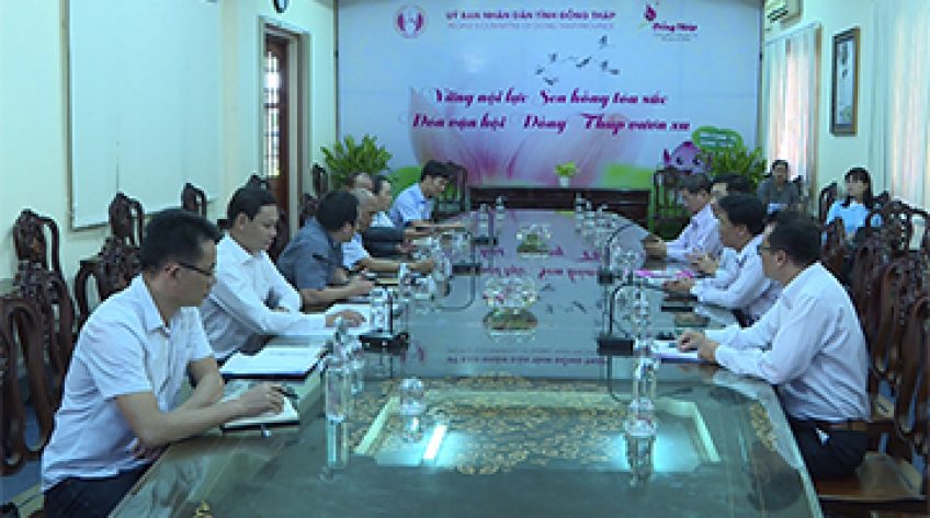 Đồng Tháp sẽ tham gia hội nghị xúc tiến thương mại tại Thái Lan