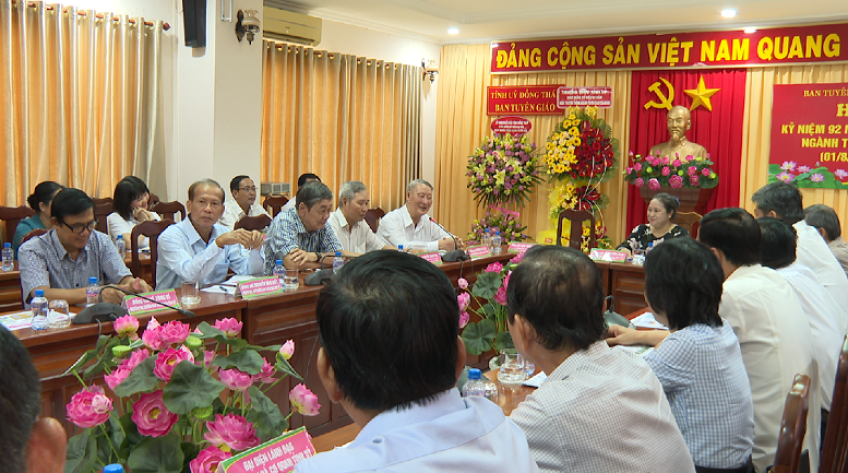 Họp mặt 92 năm Ngày truyền thống ngành Tuyên giáo của Đảng