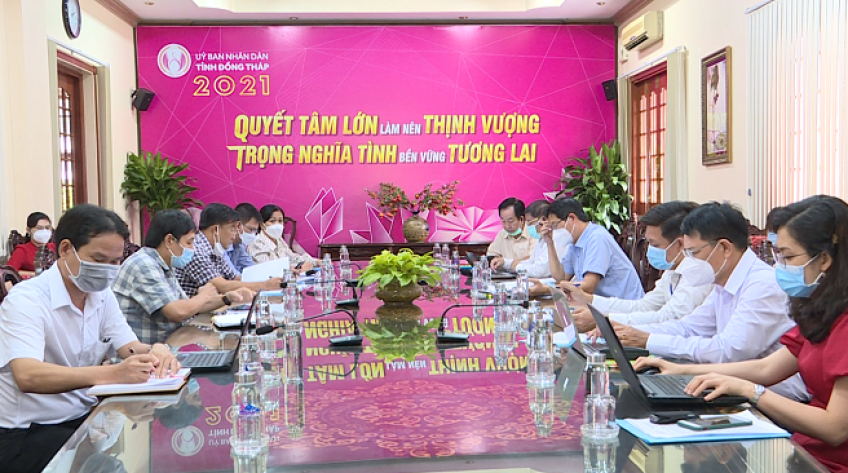 Họp bàn tổ chức Lễ hội Xoài Đồng Tháp