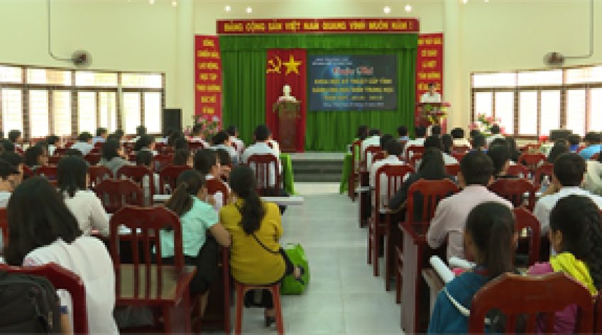 101 đề tài vào chung kết cuộc thi KHKT dành cho học sinh