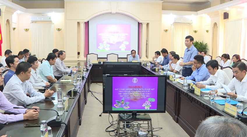 Lãnh đạo tỉnh gặp gỡ, tìm hiểu tình hình sản xuất của doanh nghiệp