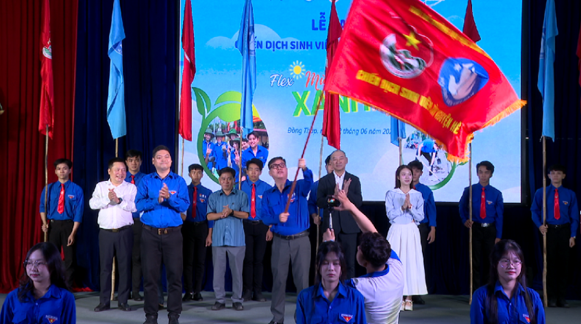 1.500 sinh viên Trường Đại học Đồng Tháp tham gia Chiến dịch tình nguyện hè
