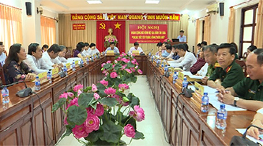 Nhân rộng mô hình gia đình thi đua chung sức xây dựng NTM