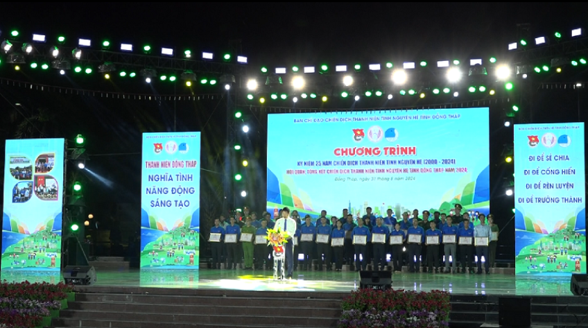 Hành trình 25 năm chiến dịch tình nguyện hè tại Đồng Tháp