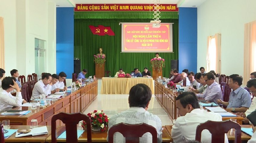 Phấn đấu mỗi cơ sở hội nông dân có mô hình bảo vệ môi trường, thích ứng biến đổi khí hậu