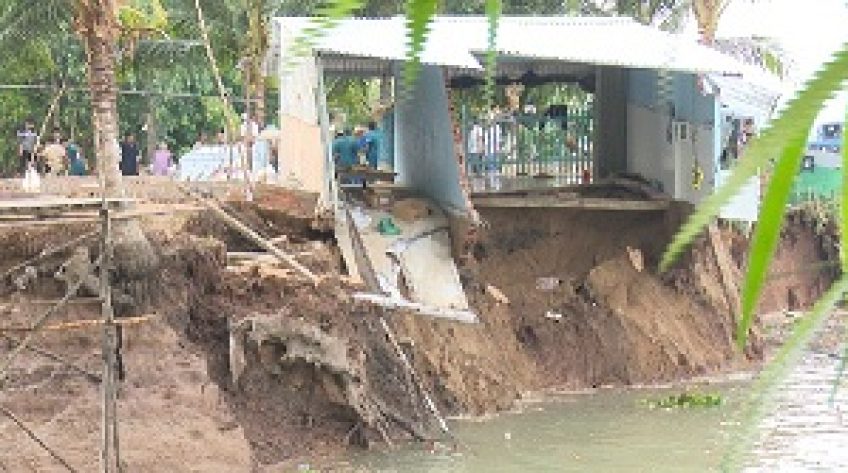 TX.Hồng Ngự: Sạt lở ven sông Tiền, một cụ bà tử vong