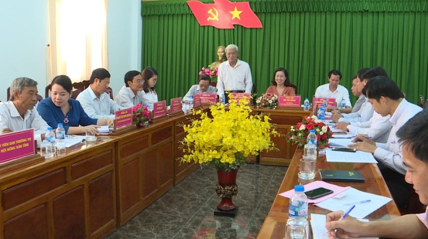 Đoàn công tác Trung ương Hội Nông dân Việt Nam làm việc tại Đồng Tháp