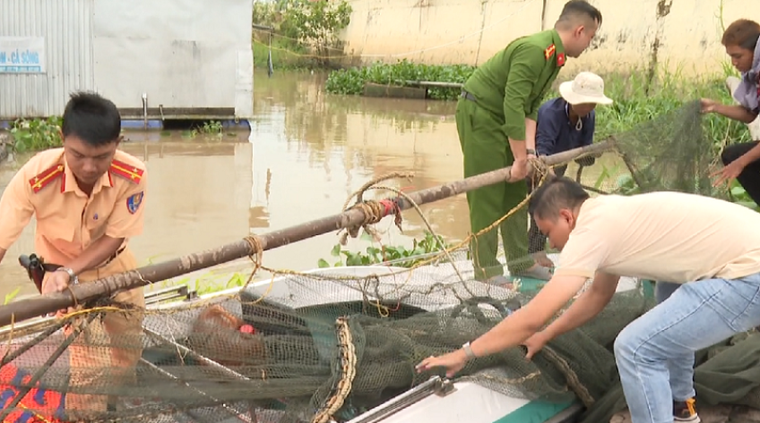 TP.Hồng Ngự: Kiểm tra, xử lý khai thác thủy sản trái phép