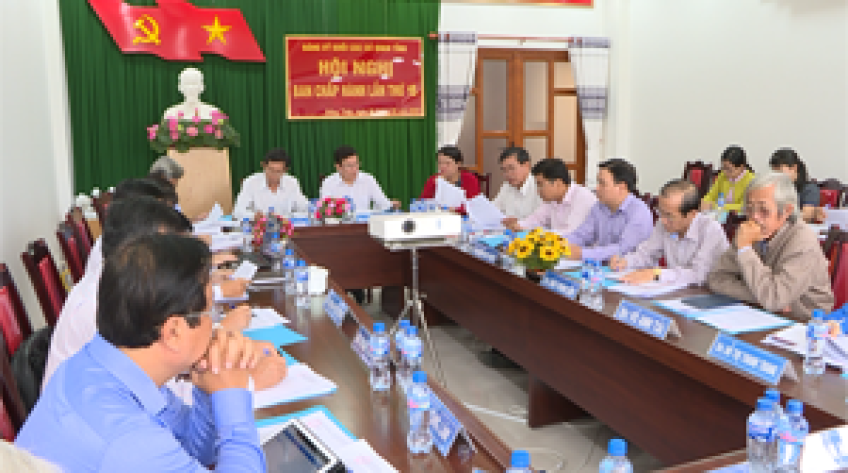 Đảng bộ Khối các cơ quan tỉnh: Kết nạp 200 đảng viên mới trong năm 2019