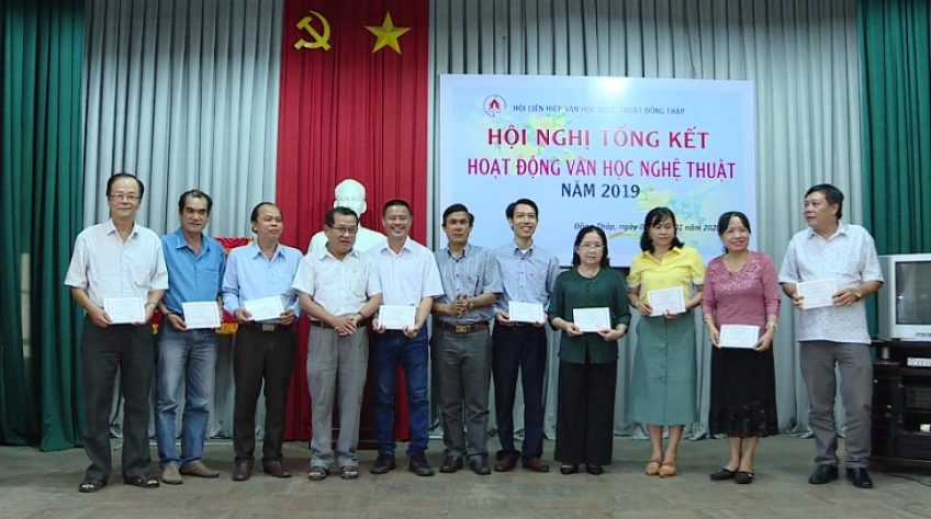 Hội LHVHNT Đồng Tháp tổng kết hoạt động năm 2019