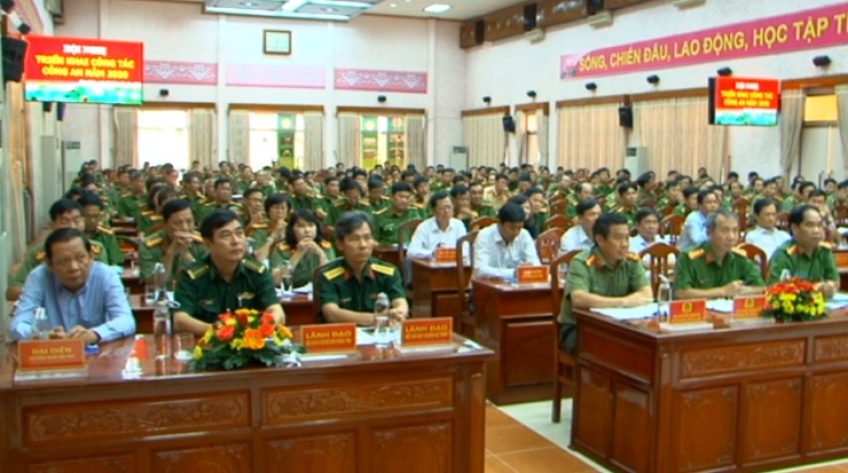 Công an Đồng Tháp triển khai nhiệm vụ năm 2020