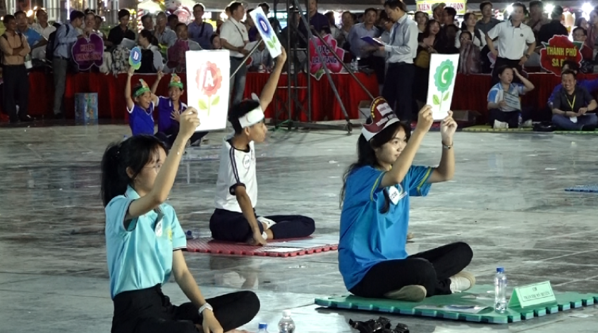 Hơn 10 ngàn học sinh thi tìm hiểu lịch sử làng hoa, kiểng Sa Đéc