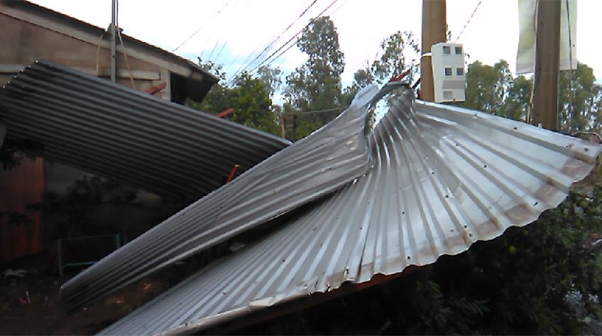 Thanh Bình: 20 căn nhà bị thiệt hại do mưa giông