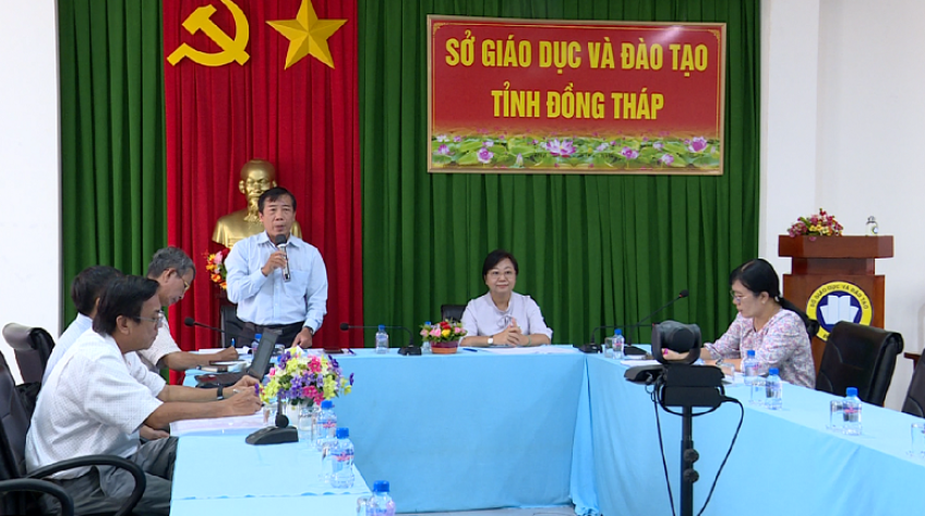 Họp Hội đồng thi tốt nghiệp THPT tỉnh Đồng Tháp năm 2022
