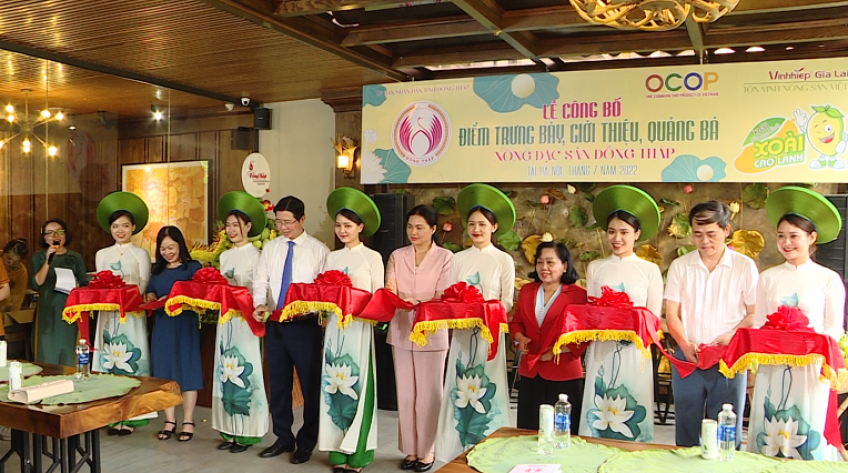 Ra mắt điểm giới thiệu nông đặc sản Đồng Tháp tại Hà Nội