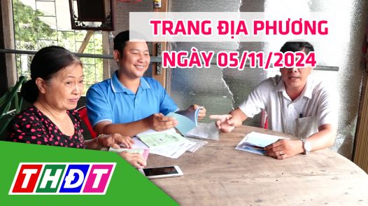 Trang địa phương - Thứ Ba, 05/11/2024 - H.Hồng Ngự