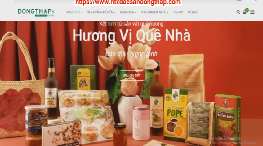 Chuẩn bị ra mắt sàn thương mại điện tử Made in Đồng Tháp