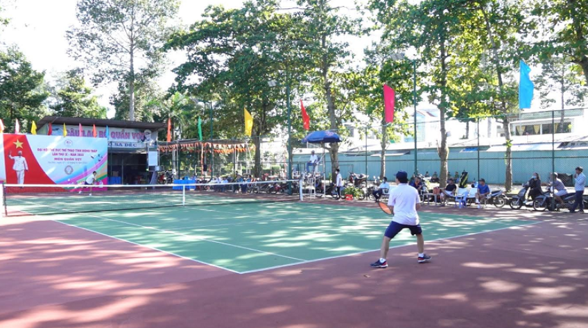 Khai mạc môn quần vợt tại TP.Sa Đéc
