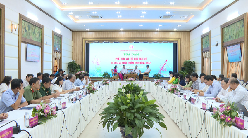 Phát huy vai trò báo chí trong sự phát triển của Đồng Tháp