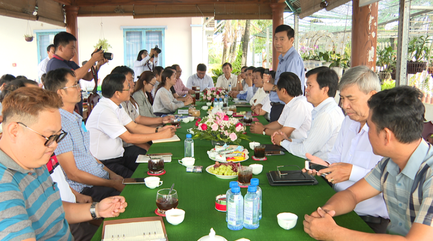 Chủ tịch UBND tỉnh thăm doanh nghiệp, HTX Lai Vung