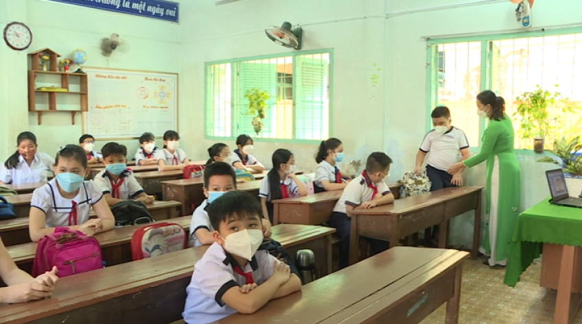 Ngày đầu tiên của học sinh Đồng Tháp sau đợt nghỉ dài