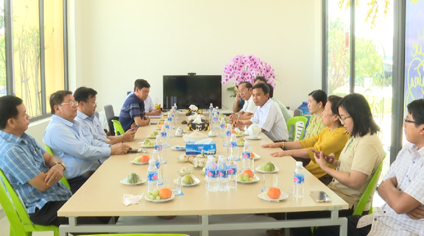 Lãnh đạo tỉnh thăm doanh nghiệp chế biến nông sản CCN An Nhơn