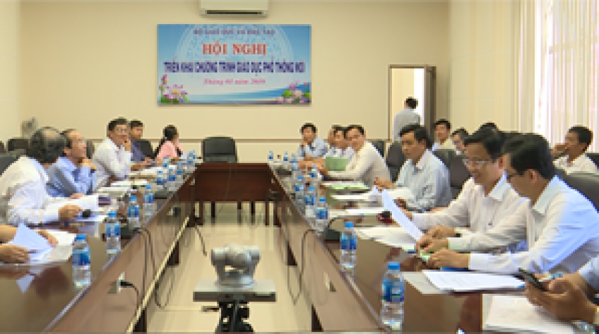 Áp dụng chương trình giáo dục phổ thông mới từ năm học 2020 – 2021