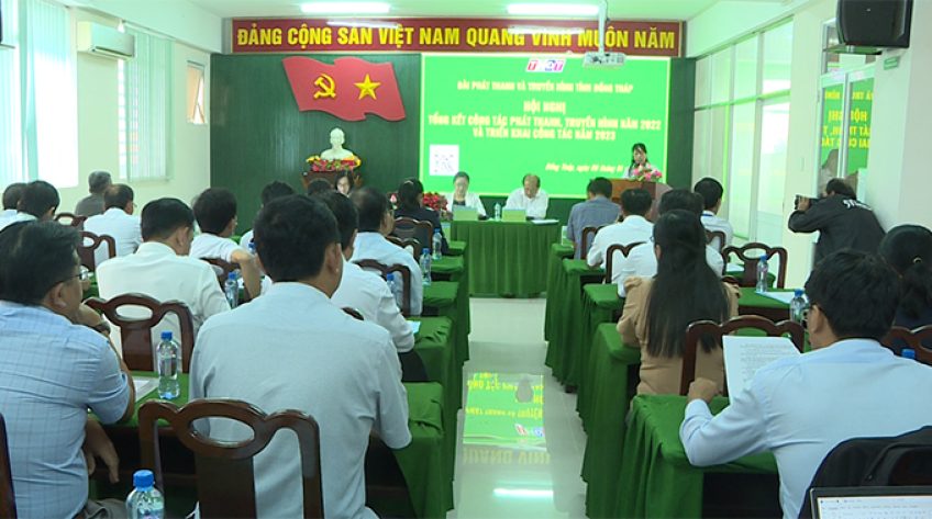 Đài PTTH Đồng Tháp tổng kết năm 2022