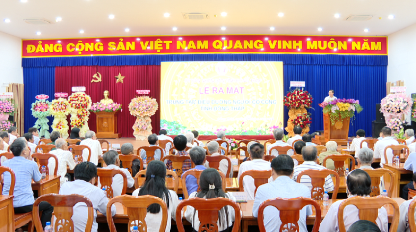 Ra mắt Trung tâm Điều dưỡng người có công Đồng Tháp