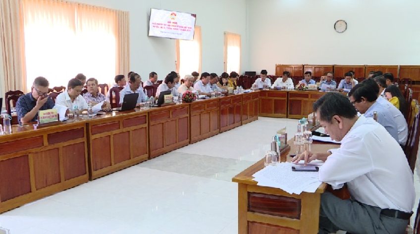 Hội nghị Chủ tịch ủy ban MTTQ Việt Nam cấp huyện thống nhất nhiệm vụ quý IV