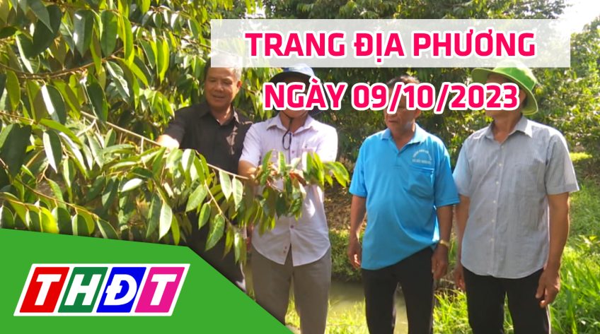 Trang địa phương - Thứ Hai, 09/10/2023 - H.Tháp Mười