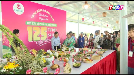 Xác lập kỷ lục 125 món bánh chế biến từ bột Sa Đéc