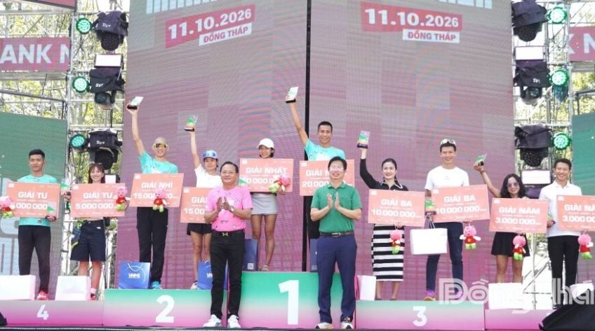 Bế mạc Giải VPBank Đất Sen hồng Music Marathon 2026