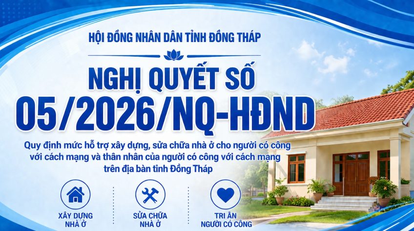 Người có công với cách mạng và thân nhân được hỗ trợ về nhà ở
