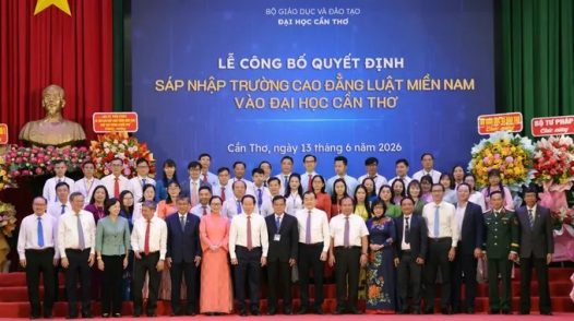 Trường Cao đẳng Luật miền Nam sáp nhập vào Đại học Cần Thơ
