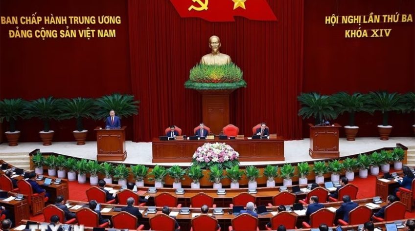 Khai mạc trọng thể Hội nghị lần thứ ba Ban Chấp hành Trung ương Đảng khóa XIV