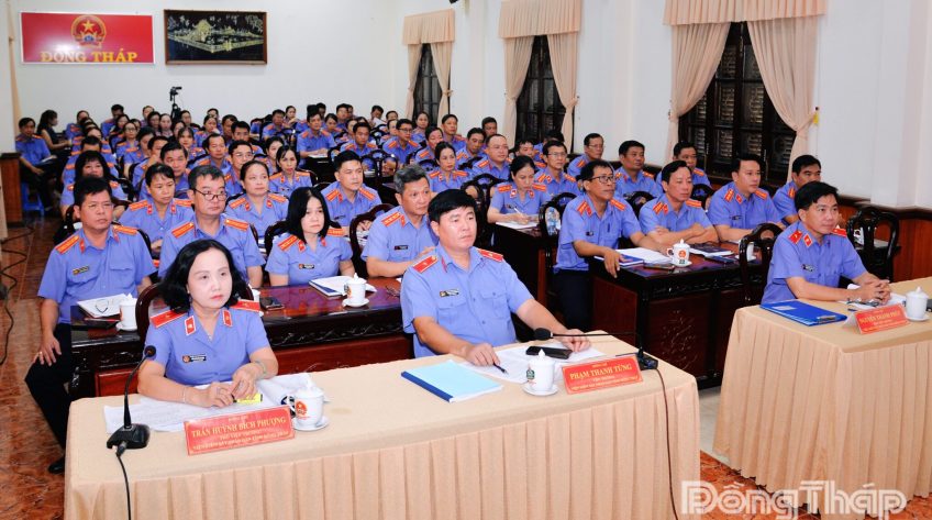 Đồng Tháp: Viện Kiểm sát nhân dân hai cấp đạt và vượt 141 chỉ tiêu nghiệp vụ
