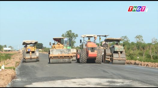 Dự án thành phần 2 cho cao tốc Cao lãnh - An Hữu đạt hơn 75% khối lượng