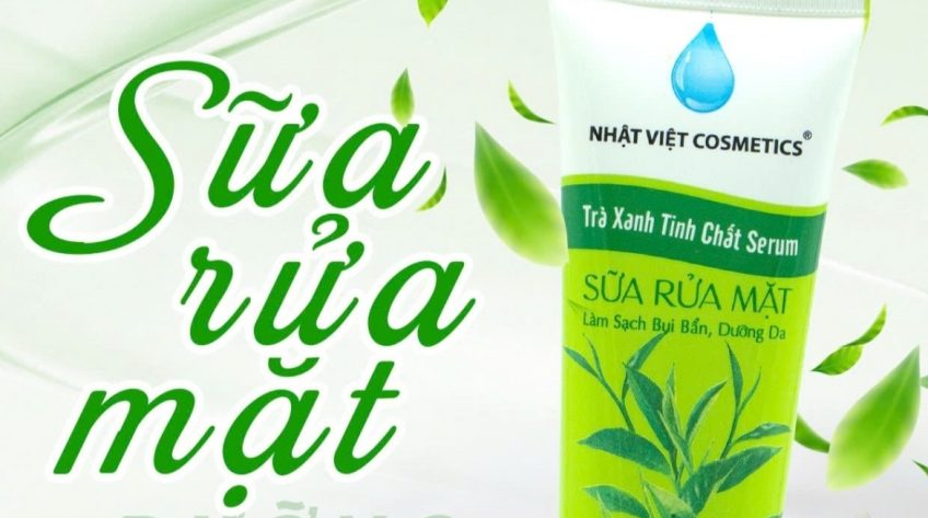 Thu hồi, tiêu hủy trên toàn quốc lô sữa rửa mặt trà xanh