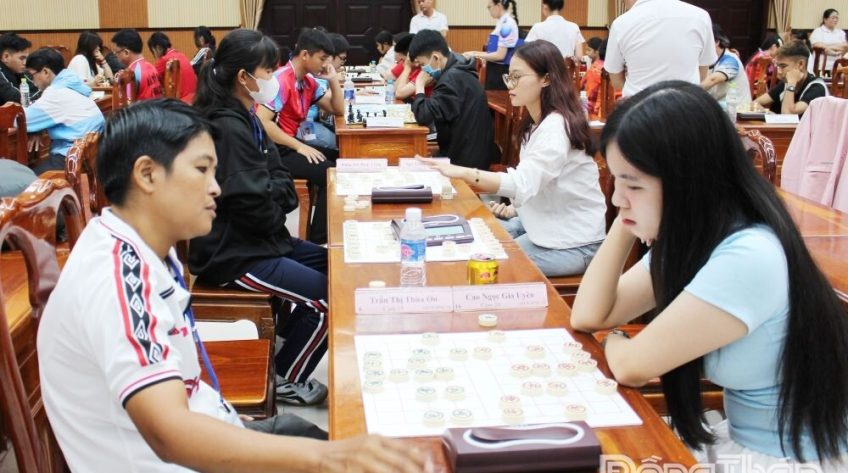 Đồng Tháp: Khai mạc thi đấu môn cờ vua, cờ tướng