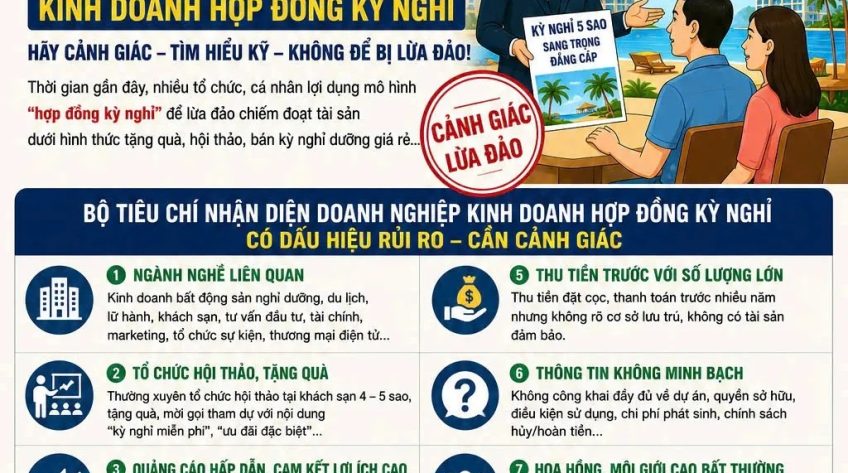 Bộ Công an cảnh báo chiêu trò lừa đảo dưới hình thức “Hợp đồng kỳ nghỉ”