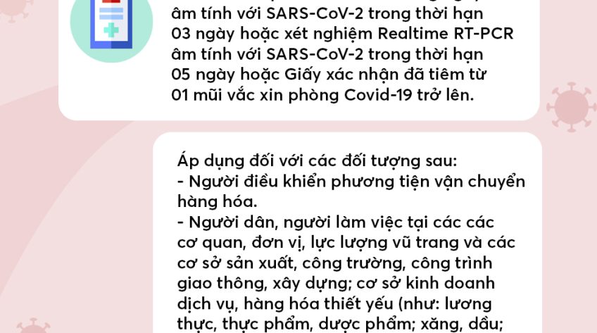 Infographic: Quy định việc di chuyển trong thời gian thực hiện giãn cách xã hội tại Đồng Tháp