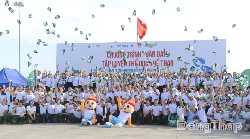 Đồng Tháp: Hơn 1.000 vận động viên tham dự Chương trình Toàn dân tập luyện thể dục thể thao năm 2026