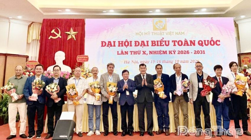 Đồng Tháp có 4 họa sĩ dự Đại hội Hội Mỹ thuật Việt Nam lần thứ X