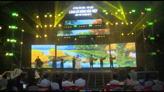 Tổng duyệt Chương trình khai mạc Lễ hội Làng cổ Đông Hòa Hiệp