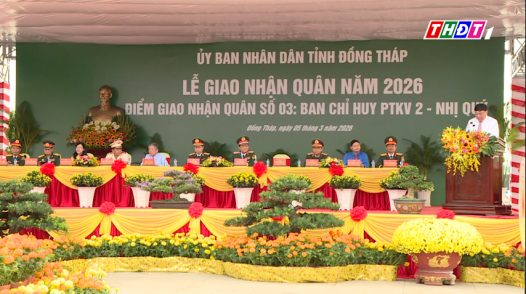 Đồng Tháp hơn 3600 thanh niên lên đường nhập ngũ